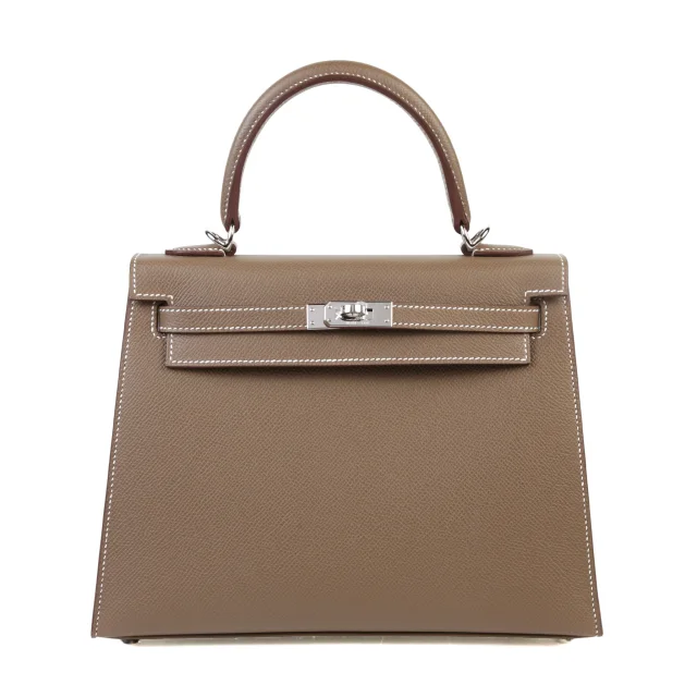 Hermès Kelly 25 Sellier Etoupe (18) from Ginza Xiaoma
