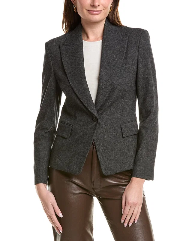 Brunello Cucinelli Wool & Silk-Blend Blazer, image 1 of 1 from Gilt