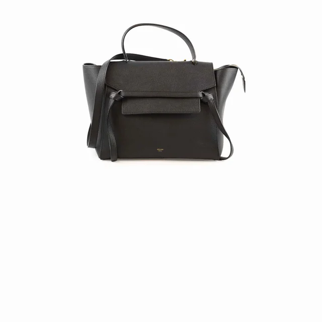 Celine Belt Bag Mini Black in Black Leather from The Purse Affair