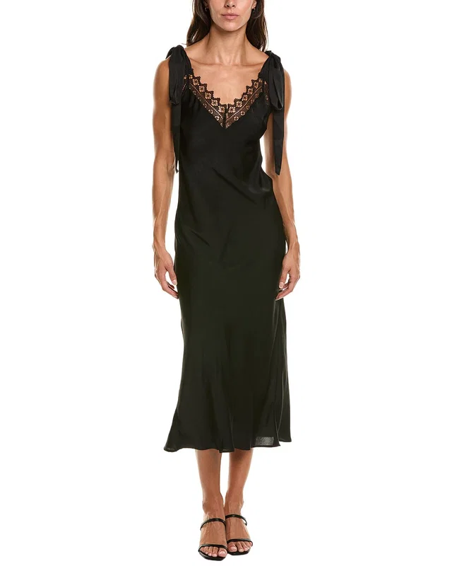 Bardot Lydia Tie-Strap Midi Dress, image 1 of 1 from Rue La La