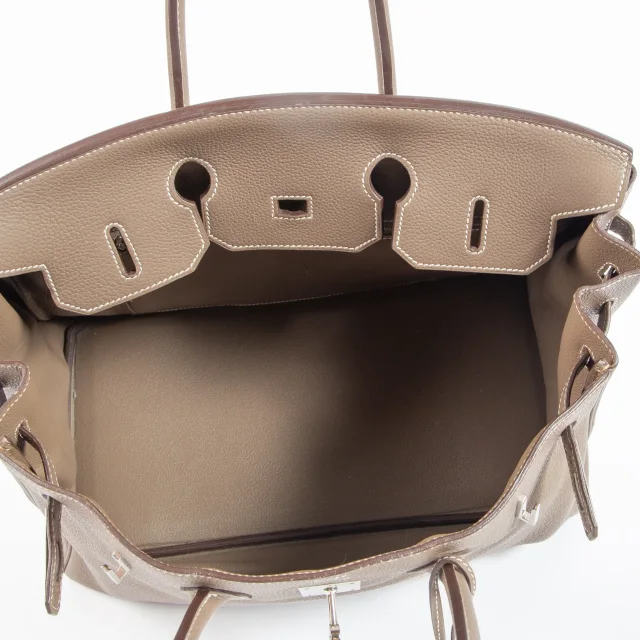 Hermès Birkin 35 Etoupe Togo PHW in Taupe Togo leather from Labellov, photo 6 of 13