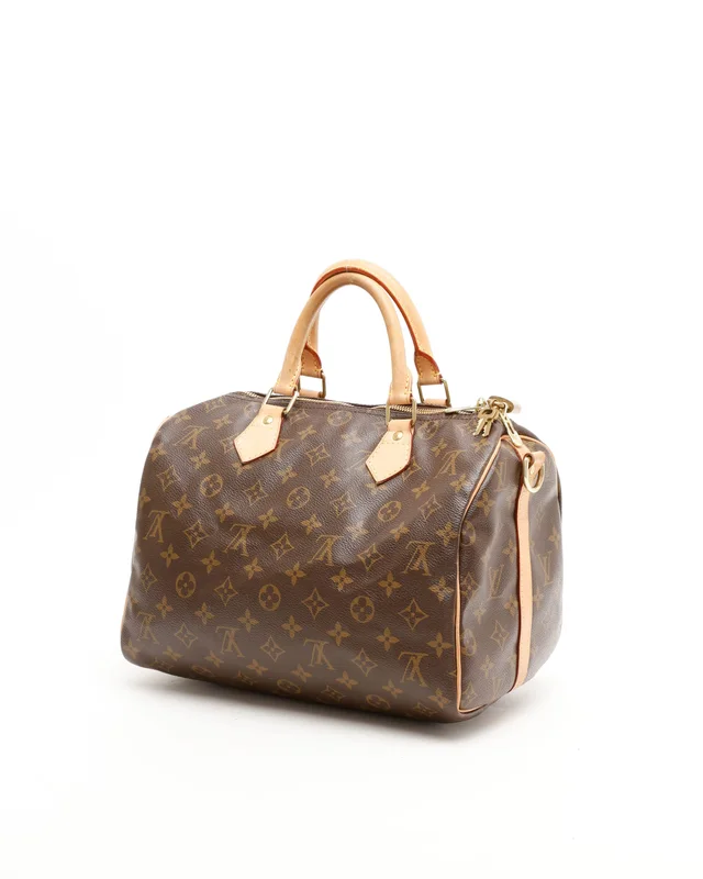 Louis Vuitton Monogram Speedy Bandoulière 30 Bag in Coated canvas from A Retro Tale, photo 3 of 10