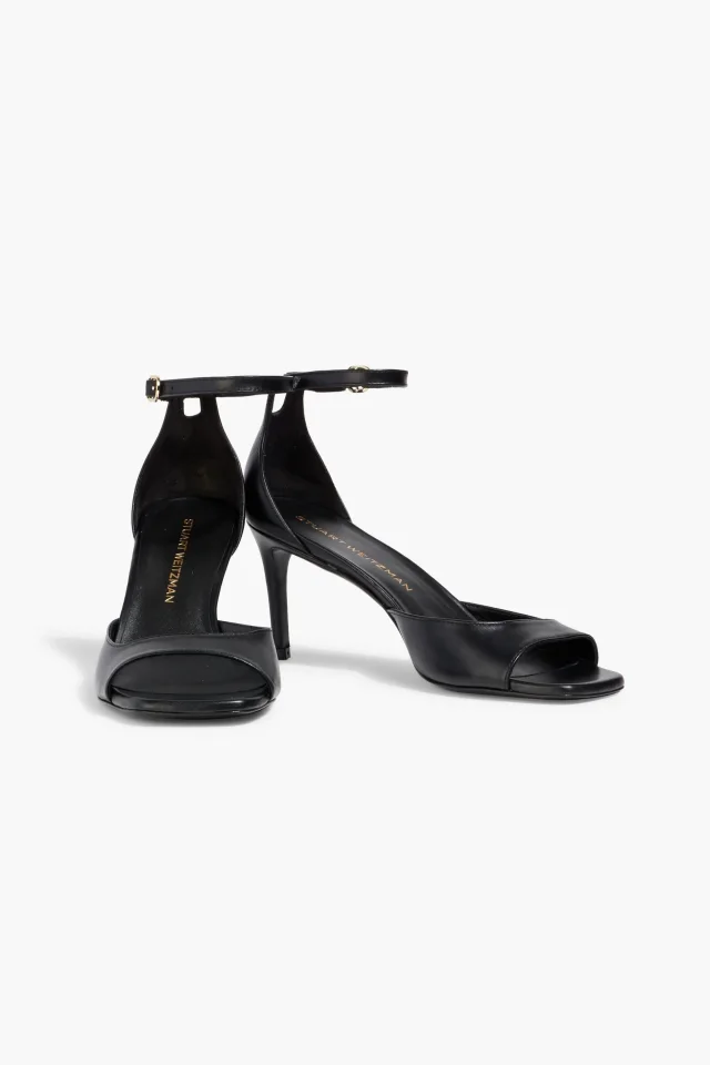 Stuart Weitzman Leather Ankle Strap Sandals, photo 2 of 4 from THE OUTNET