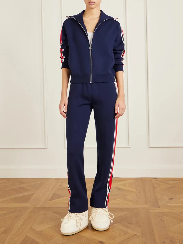 FUSALP Benada striped wool-blend straight-leg pants in Blue, photo 2 of 2 from NET-A-PORTER (Canada)