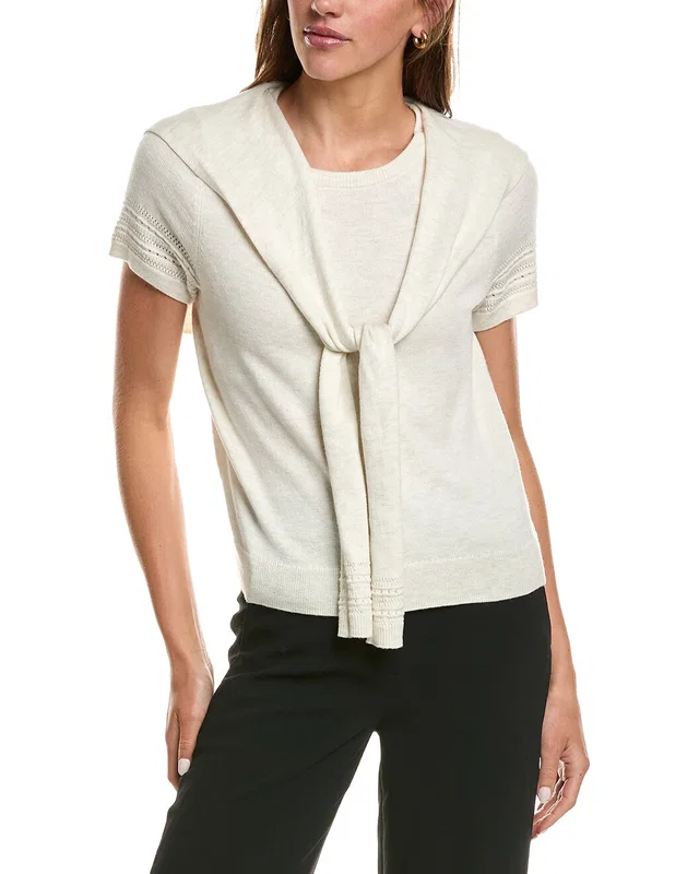 NIC+ZOE Piazza Over The Shoulder Sweater, image 1 of 1 from Rue La La