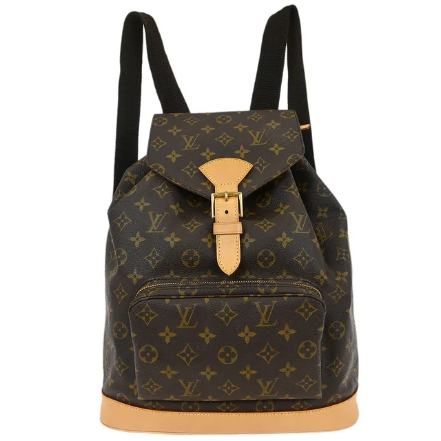 Louis Vuitton Monogram Montsouris GM Backpack M51135 in Coated canvas from AMORE Vintage Tokyo