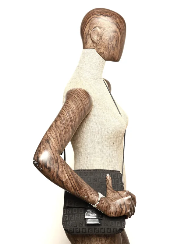 Fendi Zucchino Crossbody Bag in Canvas from A Retro Tale, photo 8 of 8
