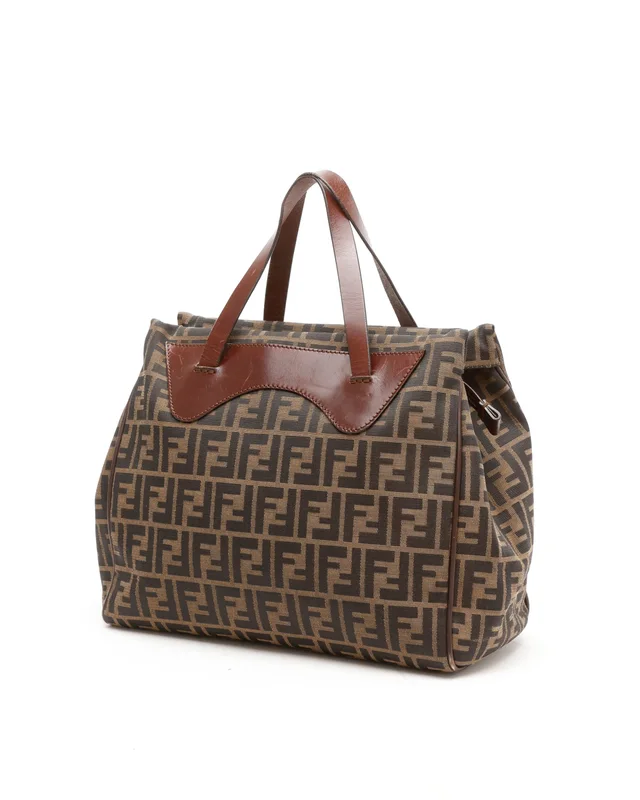 Fendi Zucca Tote Bag in Canvas from A Retro Tale, photo 3 of 9