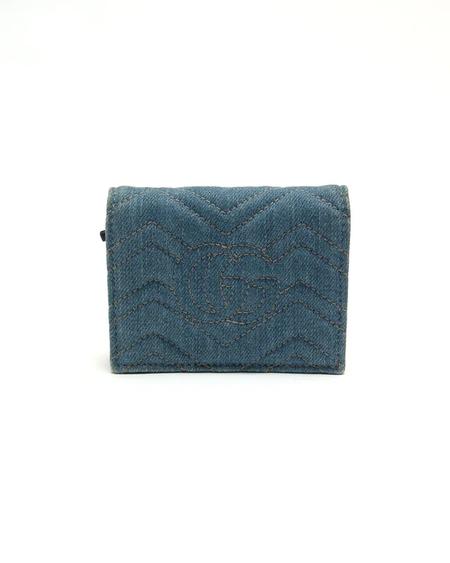 Gucci Marmont Wallet in Denim from A Retro Tale, photo 2 of 7