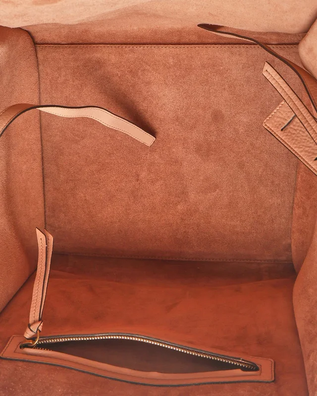 Celine Luggage Phantom Bag in Suede from A Retro Tale, photo 6 of 7