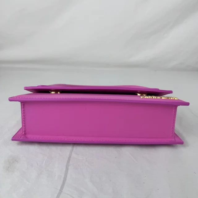 Jacquemus The Long Chiquito Pink Bag in Pink Leather, Metal from Reowned, photo 2 of 4
