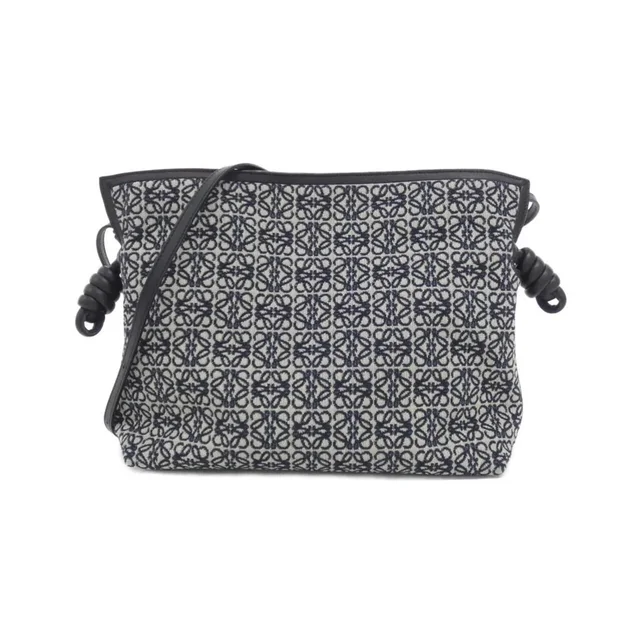Loewe Flamenco Clutch A411fc1x63 Handbag in black Calfskin from Grailed