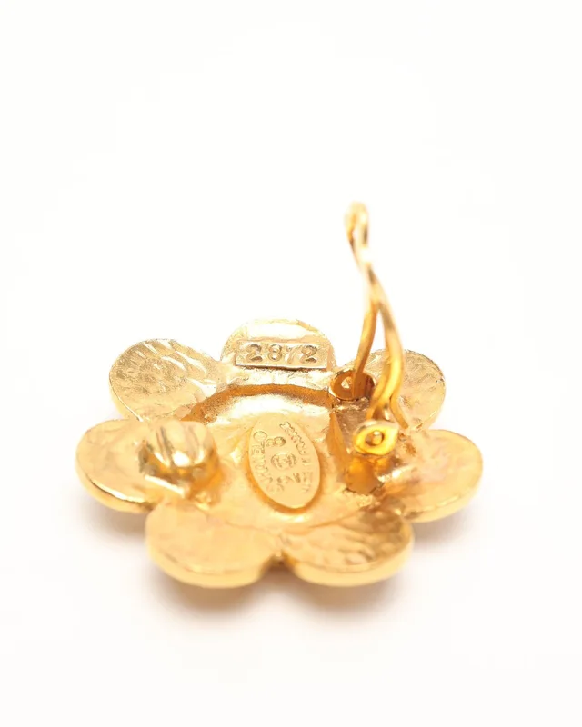 Chanel CC 28's Collection Clip-on Earrings from A Retro Tale, photo 4 of 4