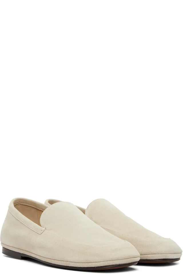 LEMAIRE Beige Outdoor Slipper Loafers, photo 4 of 5 from SSENSE
