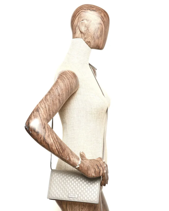 Gucci Microguccissima Wallet on Chain in Leather from A Retro Tale, photo 9 of 9