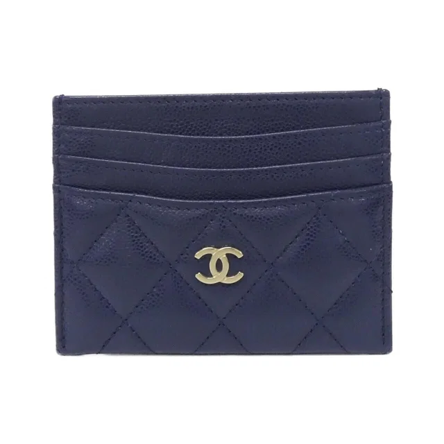 Chanel Timeless Classic Line Card Case in Caviar leather from The Reluxe