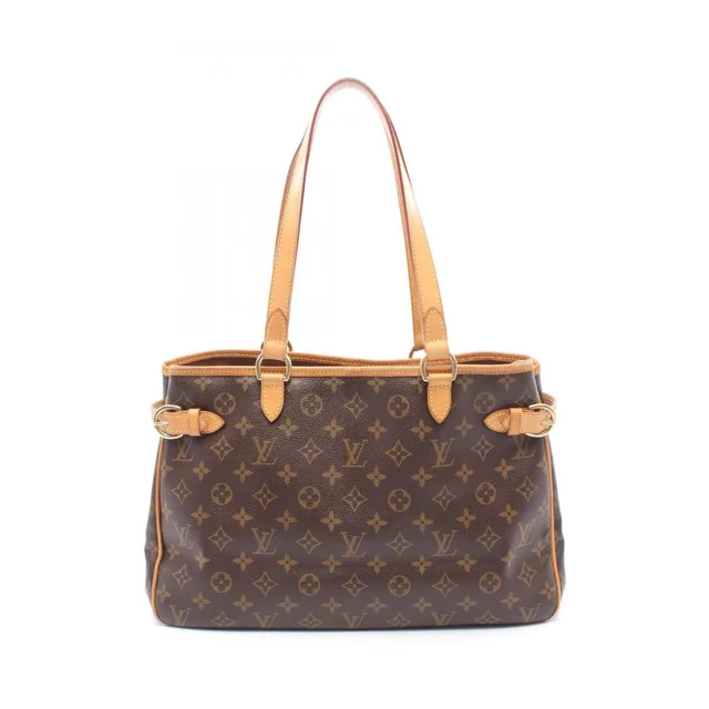 Louis Vuitton Shoulder Bag Batignolles Oriental Canvas Leather in Canvas from The Reluxe