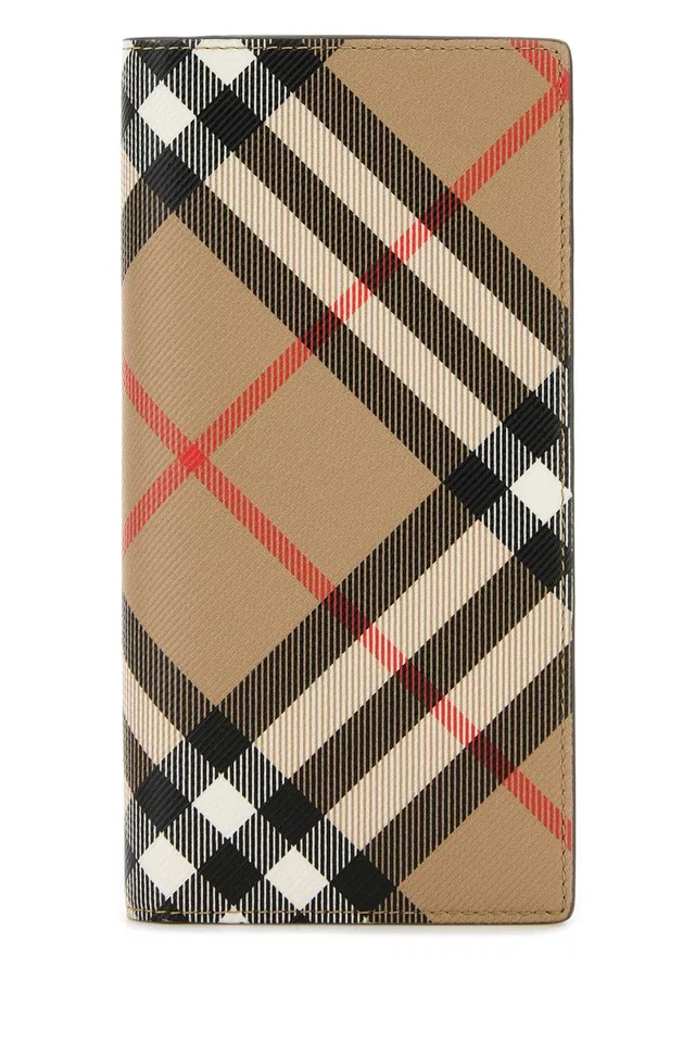 Burberry Cavendish Wallet — Beige in Beige Canvas from HEWI
