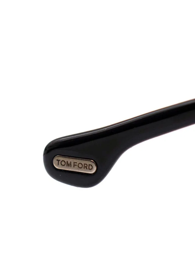 Tom Ford Black Kaya Square-Frame Sunglasses in Black Suede from HEWI