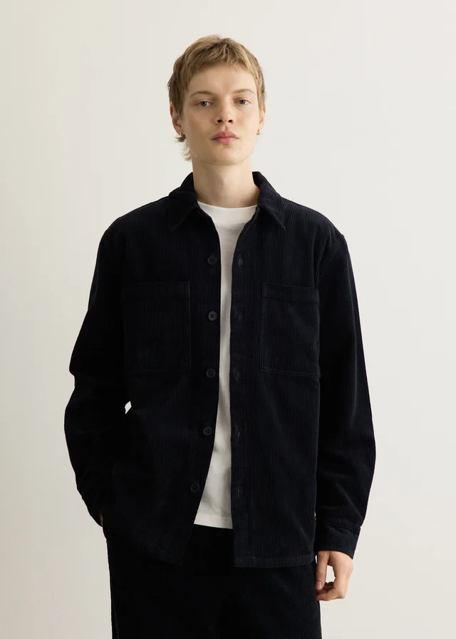 Incu Collection Parapet Corduroy Overshirt in Blue from Incu, photo 1 of 1