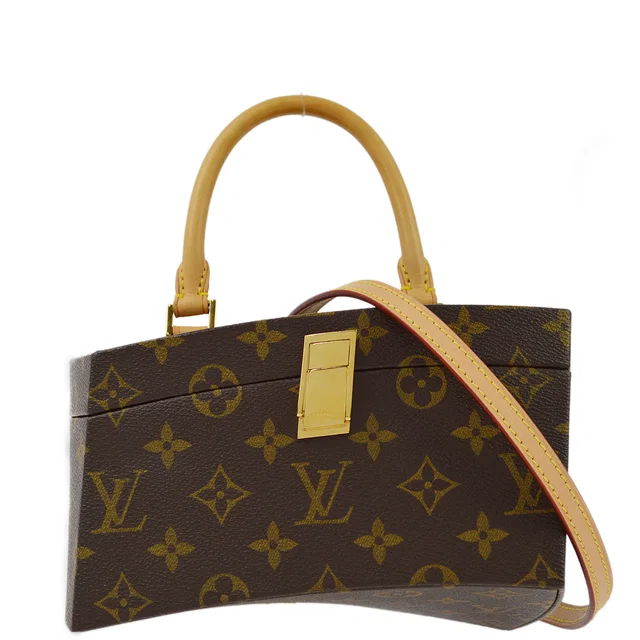 Louis Vuitton 2014 Monogram Twisted Box M40275 in Coated canvas from AMORE Vintage Tokyo