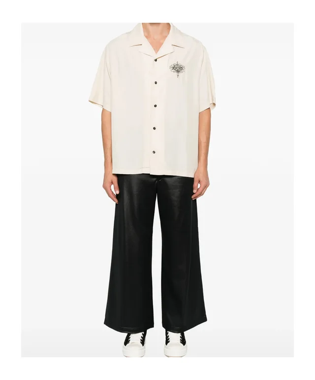 Amiri logo-print camp-collar shirt, photo 3 of 6 from SENSER