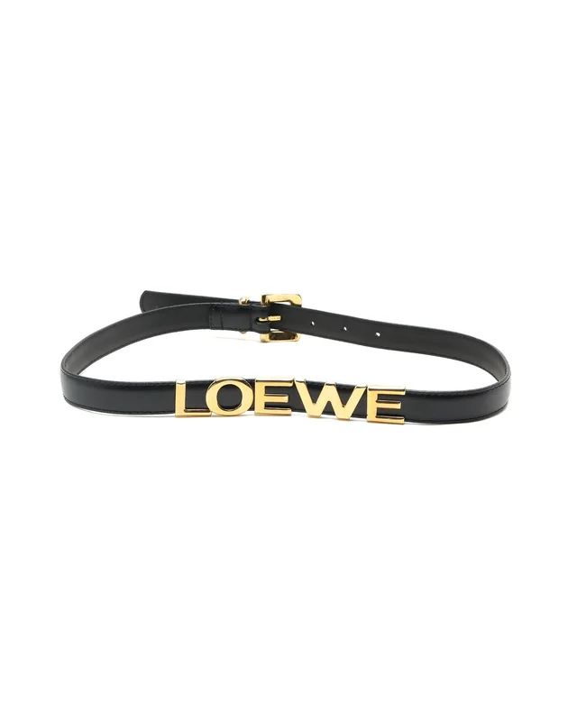 Loewe Logo Belt, Size 70 in Denim from A Retro Tale, photo 3 of 5
