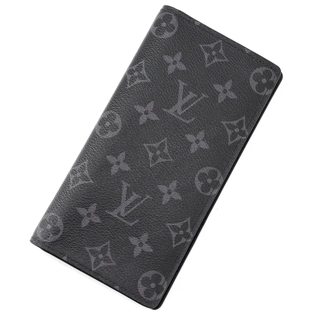 Louis Vuitton Portefeuille Brazza NoirM61697 Monogram Eclipse from GALLERY RARE