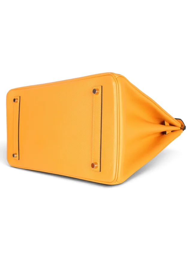 Hermès Jaune Dor Epsom Birkin 35 in Yellow Epsom leather from Season 2 Consign, photo 9 of 10