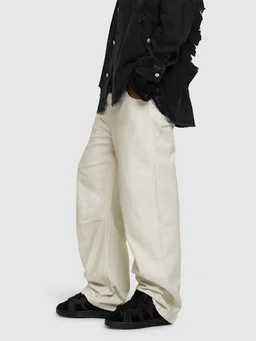 Santha Low-top Sneakers with side inserts in 0% Nylon, 0% Pig, photo 2 of 5 from LUISAVIAROMA