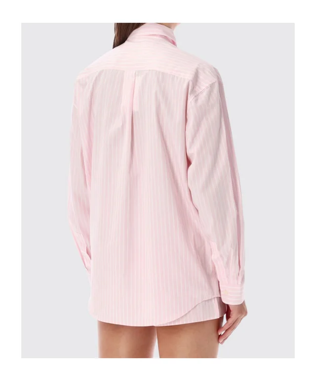Sporty & Rich Oversized Striped Shirt, photo 2 of 3 from SENSER