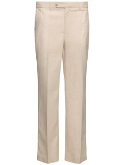 BETTTER Striped blazer and trousers set in 50% Linen, 45% Viscose, 5% Polyester, photo 9 of 9 from LUISAVIAROMA