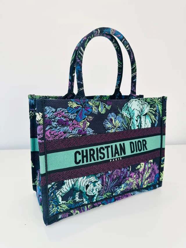 Dior Medium Toile de Jouy Voyage Book Tote in Canvas from Edit Second Hand