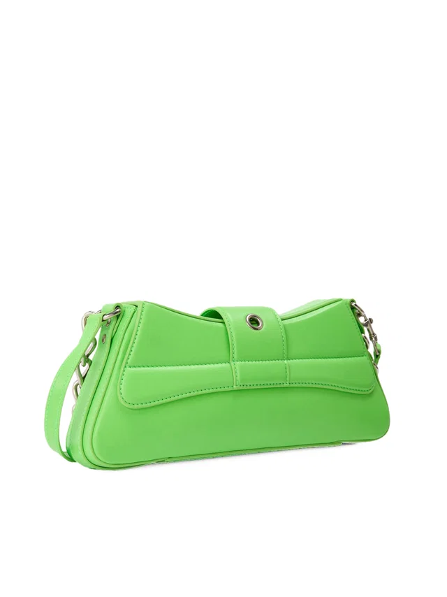 Balenciaga Lindsay Shoulder Bag — Green Leather in Green Leather from HEWI