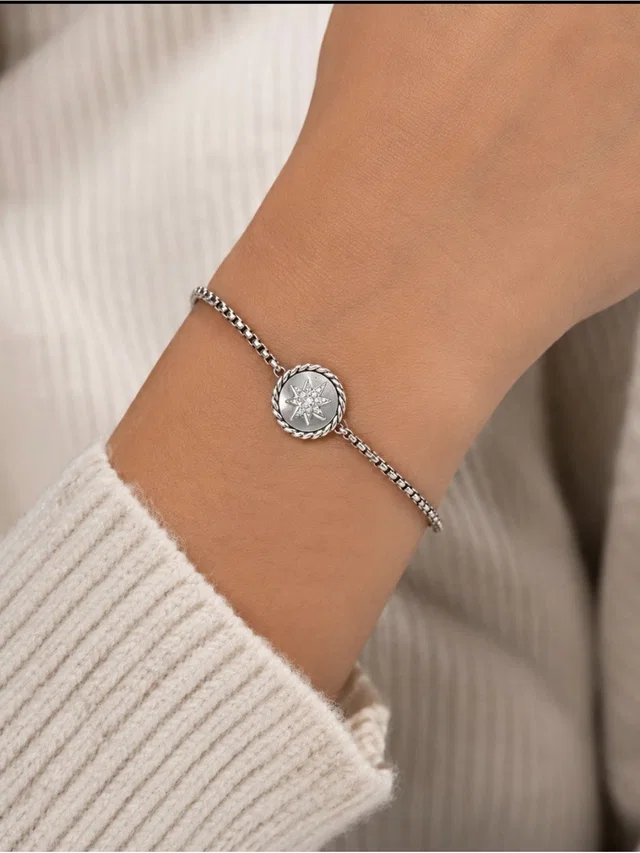 David Yurman Nautical Star Bracelet in silver|gray from Poshmark, photo 1 of 1