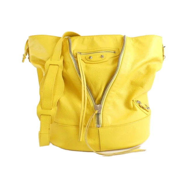 Balenciaga バレンシアガ ペーパー312186 バッグ in YELLOW(イエロー） / SILVER(シルバー)金具 from KOMEHYO