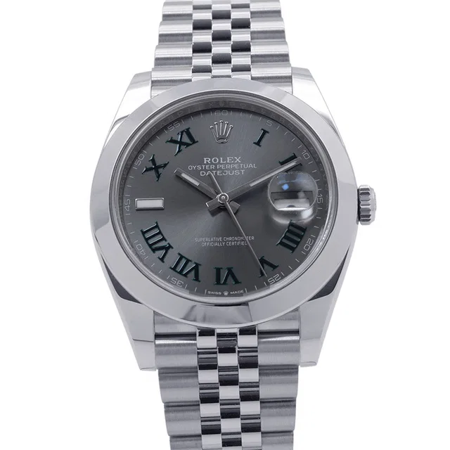 Rolex Datejust W41mm Stainless Steel Slate Dial126300 from GALLERY RARE