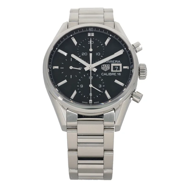 TAG Heuer Carrera CBK2110 41mm Stainless Steel Watch from H&T