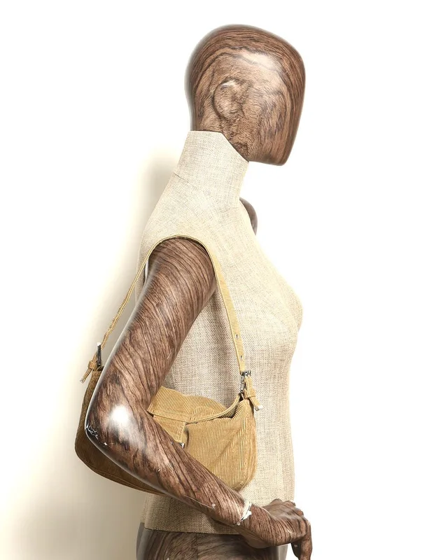Fendi Corduroy Fold Over Baguette Bag from A Retro Tale, photo 8 of 8