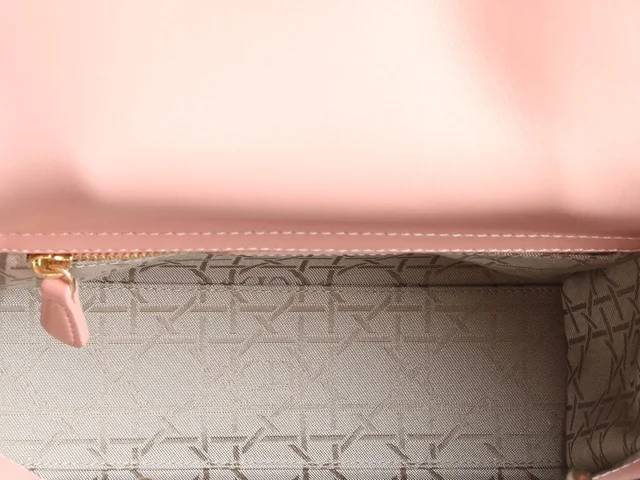 Small Old Rose Pink Lambskin Lady Dior My ABCDior in Pink Lambskin from Ann's Fabulous Finds, photo 8 of 9