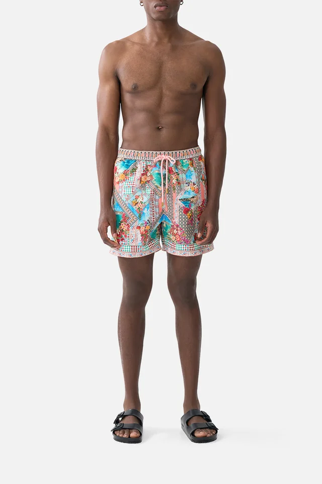 Camilla eBoutique MID LENGTH BOARDSHORT WITH ELASTIC WAIST MEET ME IN MALLORCA from CAMILLA, photo 1 of 1