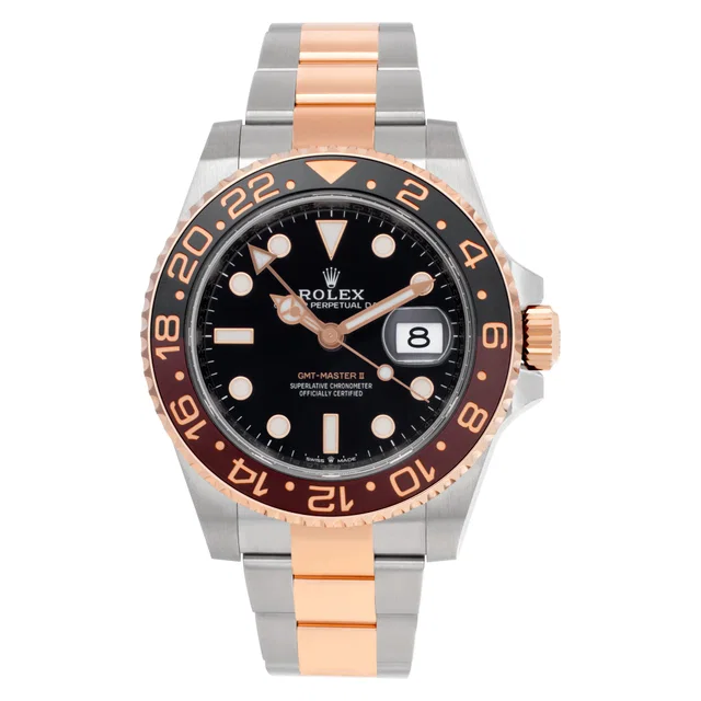 Unused Rolex GMT-Master II "Root Beer" 40mm 126711 CHNR in Stainless Steel, Everose Gold from Gray And Sons
