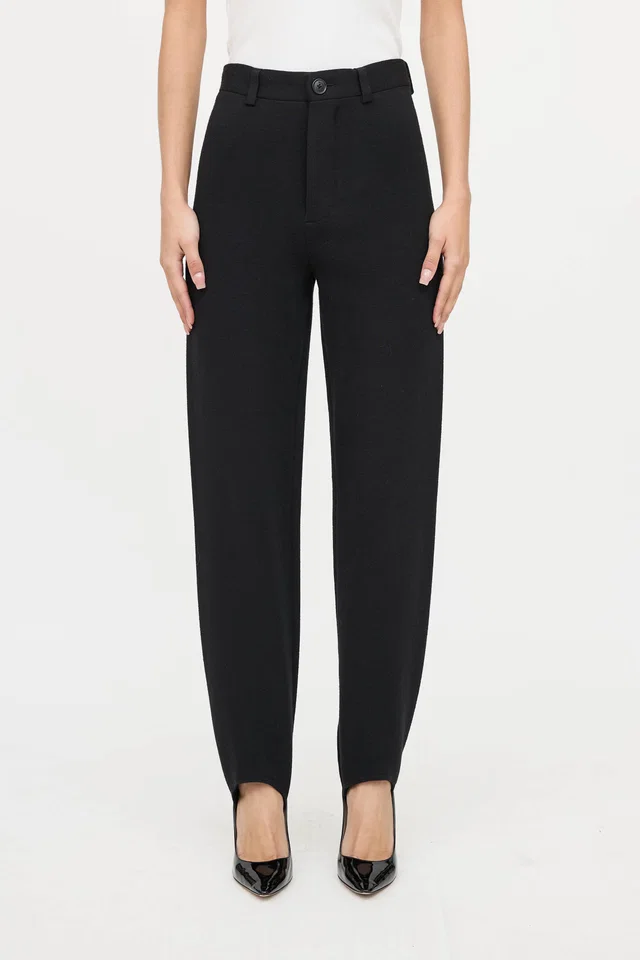 Balenciaga 2018 Pantasocks Tapered Trouser in Wool from VSP Consignment