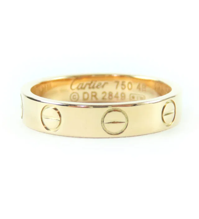 Cartier LOVE Ring Au750 Ring Size 49 from LuxUness