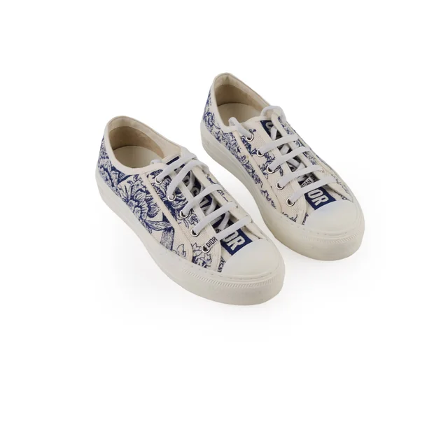 Walk'n'Dior Toi De Jui Sneakers Size 36.5 in Canvas from The Purse Affair