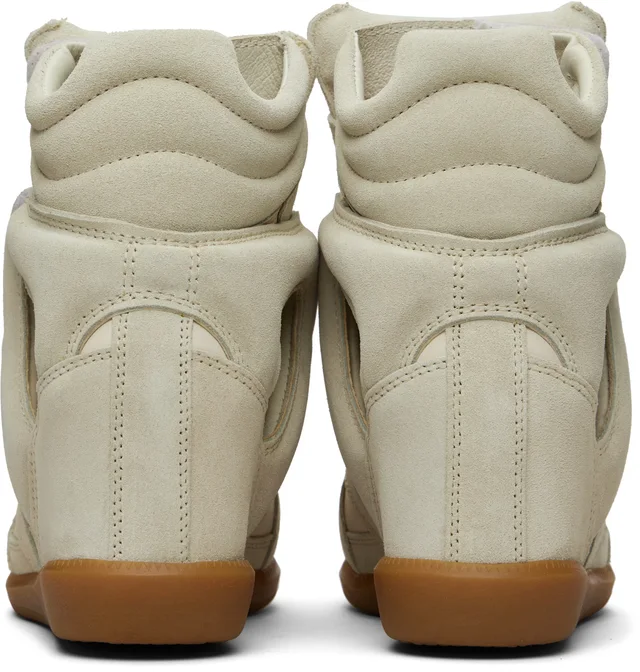 Isabel Marant Gray Bekett Sneakers, photo 7 of 10 from SSENSE