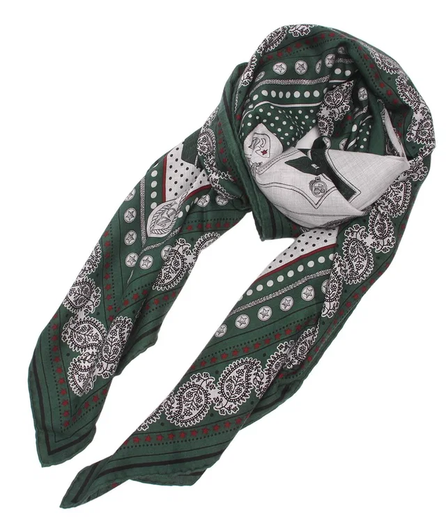 Hermès Shawl Carre 140 Geant Zouaves Et Dragons Scarf from The Reluxe