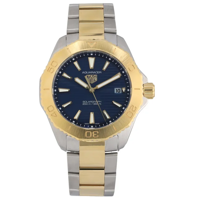 TAG Heuer Aquaracer WBP1120 40mm Bi-Colour Watch from H&T