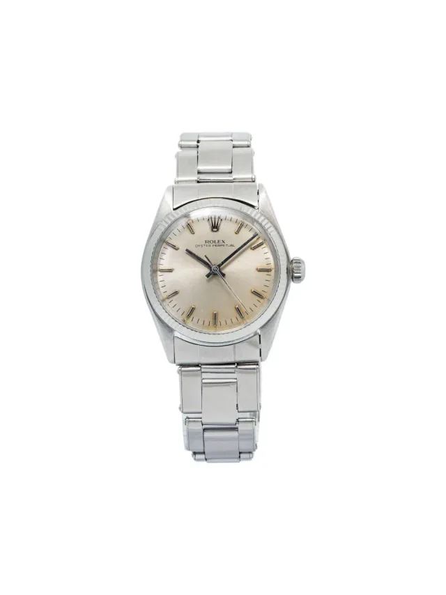 Rolex pre-owned Oyster Perpetual 31mm - unisex - stainless steel - One Size - Silver in silver|gray from Farfetch