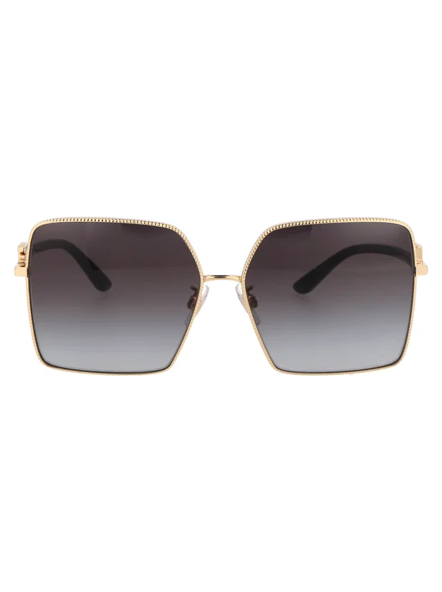 Dolce & Gabbana 0dg2279 Gold Metal Square Sunglasses in Gold from HEWI